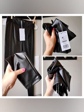 NWT Vegan Leather Cat Woman Tight Pants